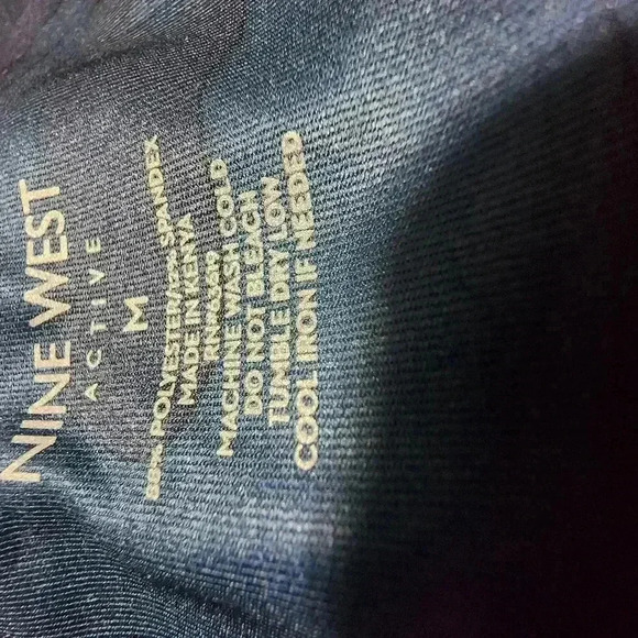 NEW Nine West Leggings Womens Medium Camouflage Stretch Active Yoga $68 - Picture 3 of 5